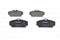 Brake Pad Set, disc brake BOSCH (0 986 424 781), NISSAN, Primera, Primera Hatchback, Almera II Hatchback, Almera II 