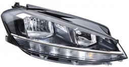 Headlight HELLA (1EB 013 924-021), VW, Golf VII Variant, Golf VII, Golf Alltrack 