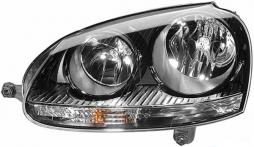 Headlight HELLA (1EG 247 007-621), VW, Jetta III, Golf V, Golf V Variant, Golf VI, Golf VI Variant 