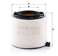 Luftfilter MANN-FILTER (C 17 010), AUDI, A4, A4 Avant, A4 Allroad, A5, A5 Sportback, A5 Cabriolet, Q5 
