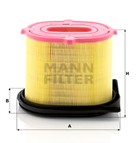 Air Filter MANN-FILTER (C 23 220) 
