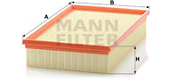 Air Filter MANN-FILTER (C 32 191), VW, Transporter VI Bus, Multivan VI, Transporter V Bus, Multivan V 