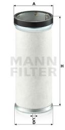 Sekundärluftfilter MANN-FILTER (CF 821) 
