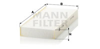 Filter, interior air MANN-FILTER (CU 2642), RENAULT, Twingo I 