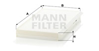 Filter, Innenraumluft MANN-FILTER (CU 3139), BMW, 5er, 5er Touring, 6er, 6er Cabriolet 