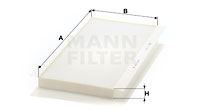 Filter, Innenraumluft MANN-FILTER (CU 5366), BMW, X5 