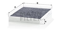 Filter, Innenraumluft MANN-FILTER (CUK 2622), CHEVROLET, OPEL, Captiva, Antara 