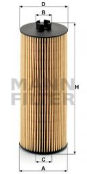 Filtro olio MANN-FILTER (HU 945/3 x) 
