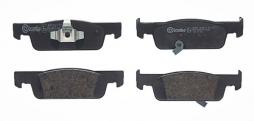 Brake Pad Set, disc brake BREMBO (P 50 137), SMART, Fortwo Coupe, Forfour Schrägheck, Fortwo Cabriolet 