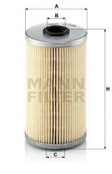 Fuel filter MANN-FILTER (P 726 x), NISSAN, RENAULT, OPEL, NV400 Bus, Master III Bus, Movano Combi, Master II Bus, Master II Pritsche/Fahrgestell, Trafic II Bus, Vivaro Combi, Interstar Bus, Primastar Bus, Vivaro Kasten, Movano B Bus 