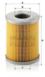 Fuel filter MANN-FILTER (P 824 x) 