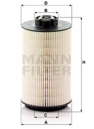 Fuel filter MANN-FILTER (PU 1058/1 x) 