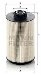Kraftstofffilter MANN-FILTER (PU 1058 x) 