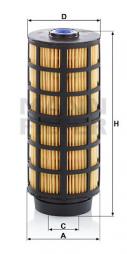 Fuel filter MANN-FILTER (PU 7004 z), IVECO, Daily IV Kasten/Kombi, Daily V Kasten/Kombi 