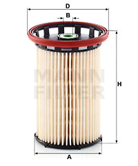 Fuel filter MANN-FILTER (PU 8007), PORSCHE, VW, Cayenne, Touareg 
