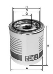 Air Dryer Cartridge, compressed-air system MANN-FILTER (TB 1394/8 x) 
