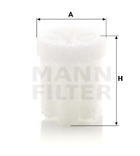 Filtre d'urée MANN-FILTER (U 1003 (10)) 
