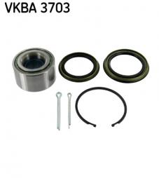 Wheel Bearing Kit SKF (VKBA 3703), NISSAN, Micra II 