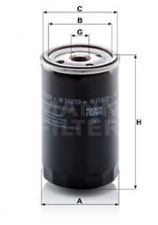 Oil Filter MANN-FILTER (W 719/29), OPEL, Frontera A Sport, Frontera A 