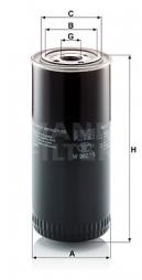 Filter, operating hydraulics MANN-FILTER (W 962/15) 