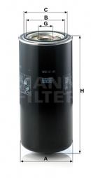 Filtro, Sistema idraulico di lavoro MANN-FILTER (WD 13 145) 