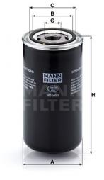 Filtre, système hydraulique de travail MANN-FILTER (WD 950/3) 