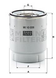 Kraftstofffilter MANN-FILTER (WK 10 006 z) 
