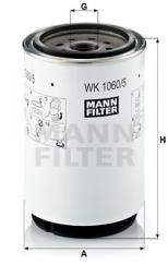 Kraftstofffilter MANN-FILTER (WK 1060/5 x) 