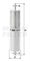 Filtro carburante MANN-FILTER (WK 6011), AUDI, Q5 