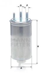 Fuel filter MANN-FILTER (WK 8039), DACIA, RENAULT, Duster, Lodgy, Logan MCV, Logan, Logan I, Logan I Kombi, Sandero, Sandero II, Logan MCV II, Dokker, Logan II 