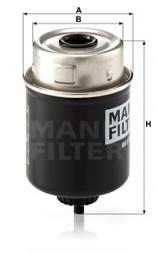 Fuel filter MANN-FILTER (WK 8100) 