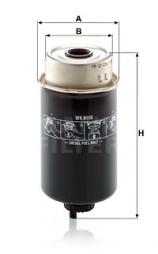 Fuel filter MANN-FILTER (WK 8165) 