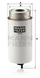 Filtre à carburant MANN-FILTER (WK 8168) 