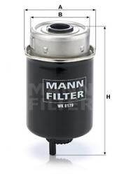 Fuel filter MANN-FILTER (WK 8179) 
