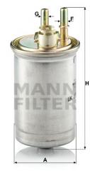 Fuel filter MANN-FILTER (WK 853/7), FORD, Focus Stufenheck, Focus Turnier, Focus, Fiesta IV 
