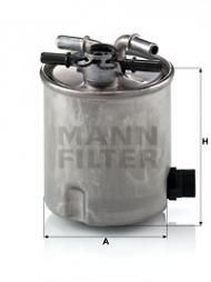Filtro carburante MANN-FILTER (WK 9007), DACIA, RENAULT, Logan MCV, Logan, Logan I, Logan I Kombi, Sandero, Duster 