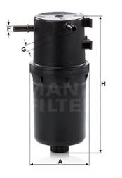 Kraftstofffilter MANN-FILTER (WK 9016) 