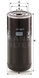 Filtre à carburant MANN-FILTER (WP 962/3 x) 