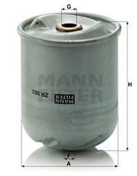 Filtre à huile MANN-FILTER (ZR 903 x) 