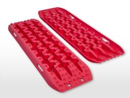 Sand plates starting aid off-road 1 pair red 