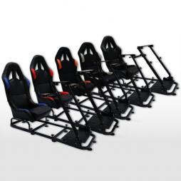 FK sedile da gioco sedile da gioco simulatore di corsa eGaming Seats Monaco tessuto / tessuto [diversi colori] 