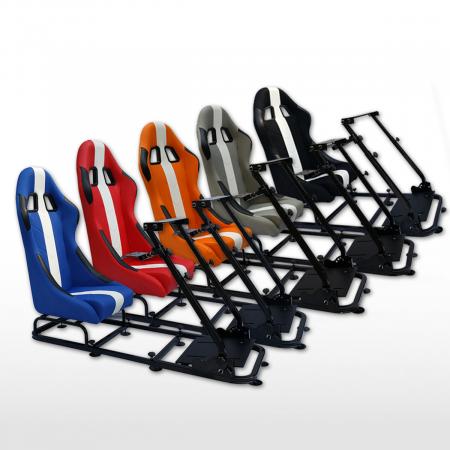 FK Gamesitz Spielsitz Rennsimulator eGaming Seats Interlagos Textilgewebe/Stoff [verschiedene Farben] 