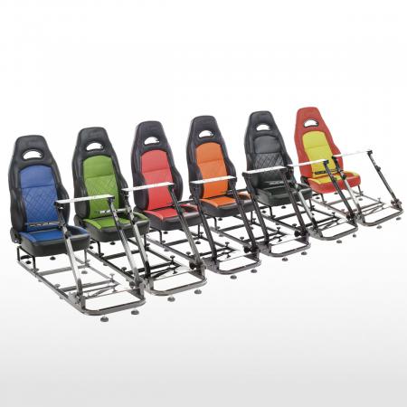 FK Gamesitz Spielsitz Rennsimulator eGaming Seats Silverstone [verschiedene Farben] 