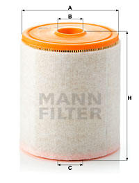 Luftfilter MANN-FILTER (C 16 005), AUDI, A6 Avant, A7 Sportback, A6, A6 Allroad 
