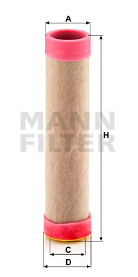 Sekundärluftfilter MANN-FILTER (CF 100) 