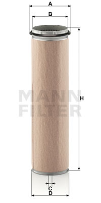 Sekundärluftfilter MANN-FILTER (CF 1300) 