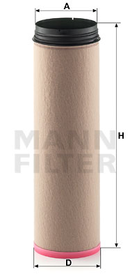Sekundärluftfilter MANN-FILTER (CF 1840) 