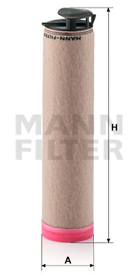 Sekundärluftfilter MANN-FILTER (CF 400) 