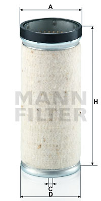 Sekundärluftfilter MANN-FILTER (CF 820) 
