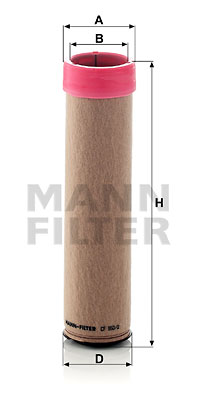 Sekundärluftfilter MANN-FILTER (CF 850/2) 
